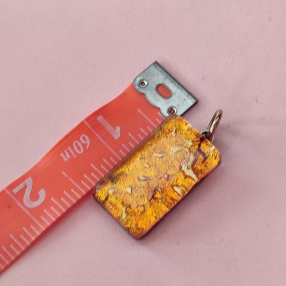 Glass Amber Pendant - Picture 8 of 8